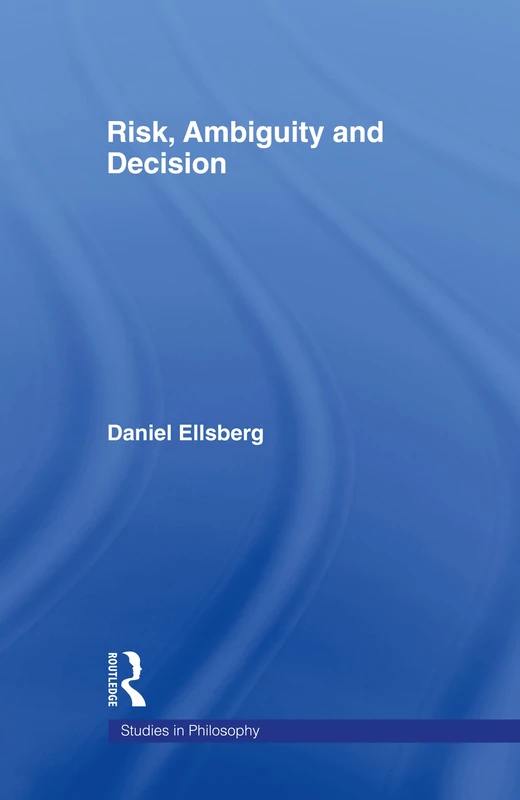 Risk, Ambiguity and Decision (Studies in Philosophy) - Image 1