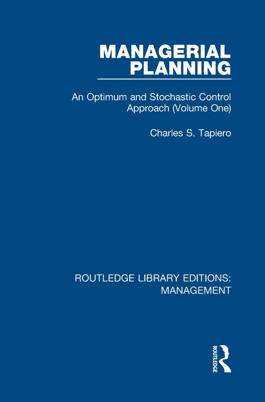 Routledge Managerial Planning - Stochastic Control Approach