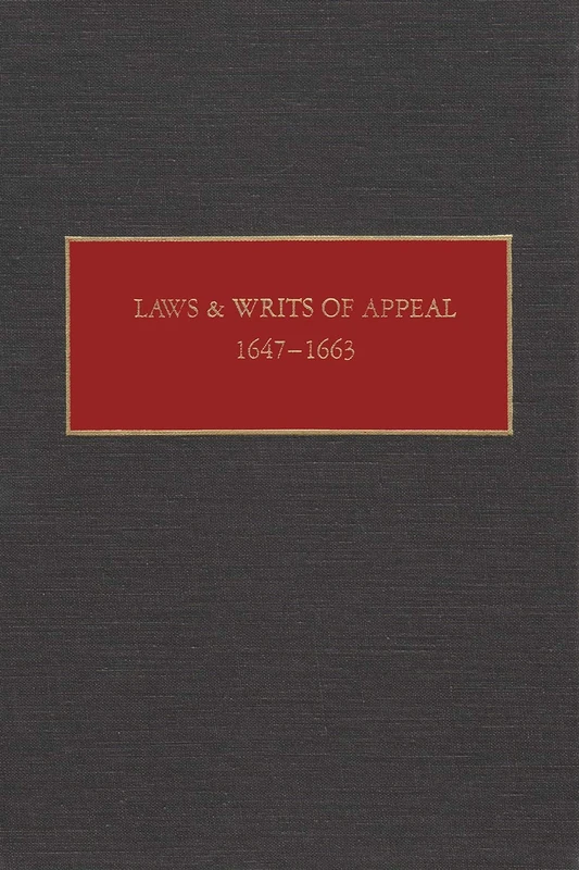 Laws and Writs of Appeal (New Netherland Documents Series) - Image 1