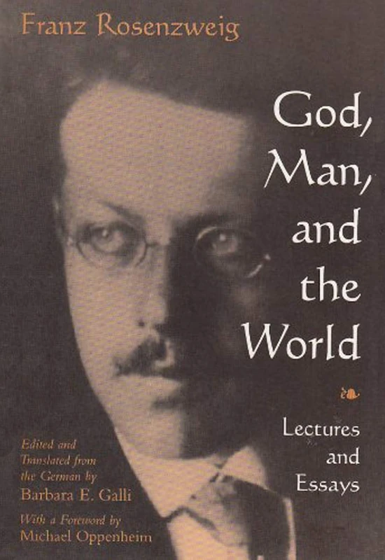God, Man and the World: Lectures and Essays of Franz Rosenzweig (Library of Jewish Philosophy) - Image 1