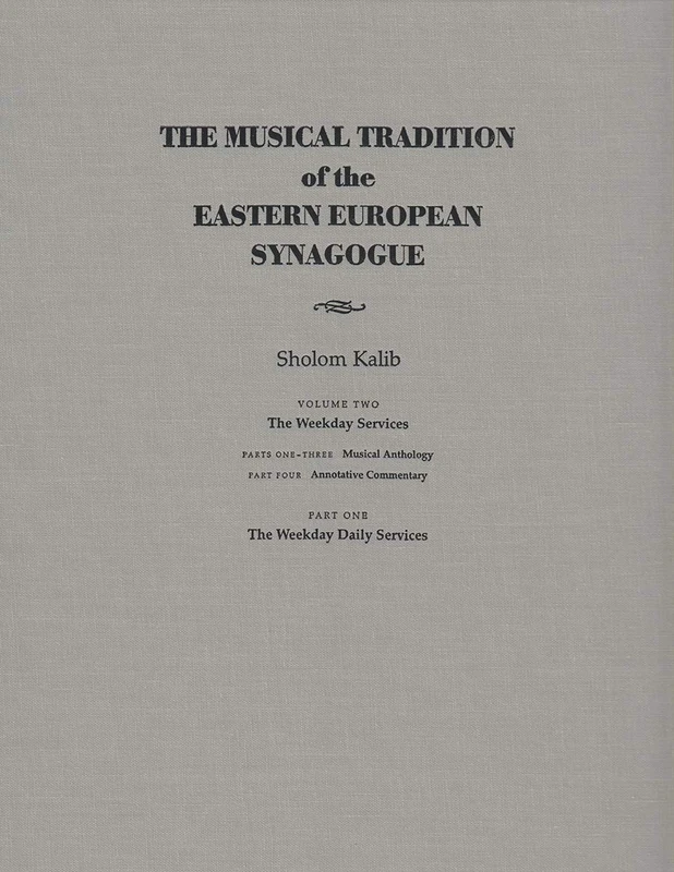 Syracuse University Press - Eastern European Synagogue Music Vol 1