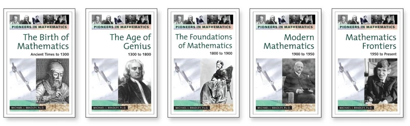 Pioneers In Mathematics Set 5-Volumes