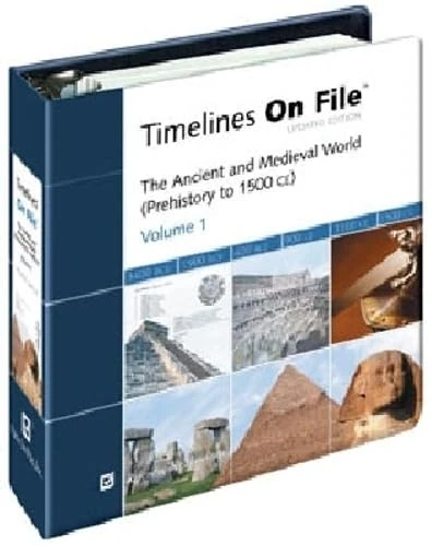 Facts on File Timelines on File v. 1 - World History Book