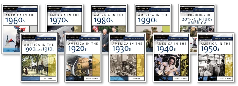 Decades of American History Set (Decades of American History)