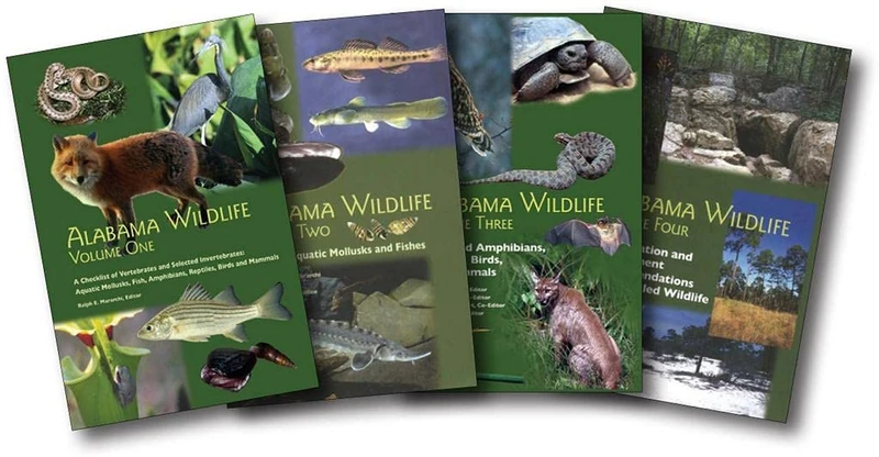 Alabama Wildlife 4 Volume Set