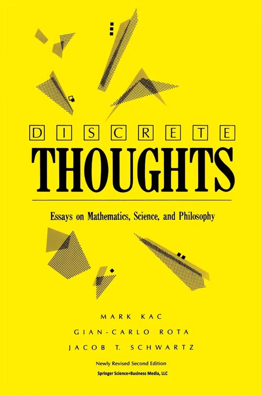 Discrete Thoughts: Essays on Mathematics, Science and Philosophy - Image 1