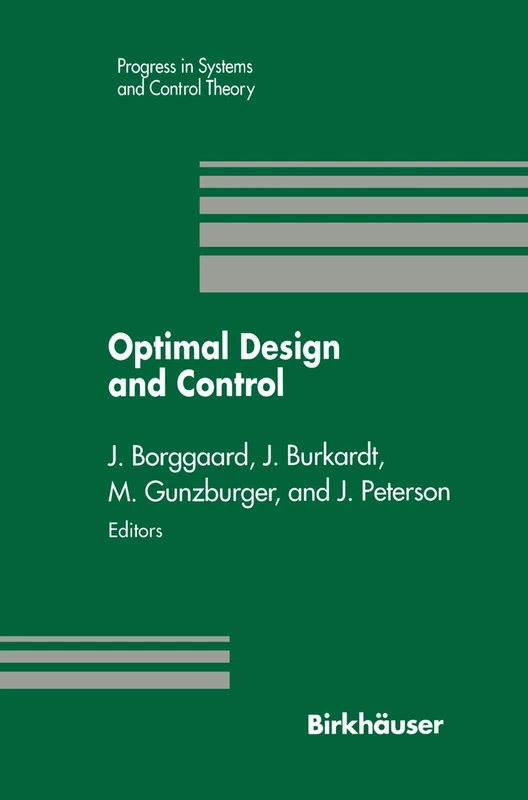 Birkhauser Optimal Design and Control Proceedings - Vol 19