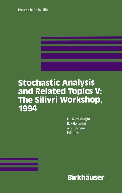 Stochastic Analysis and Related Topics V: The Silivri Workshop, 1994: 38 (Progress in Probability, 38)