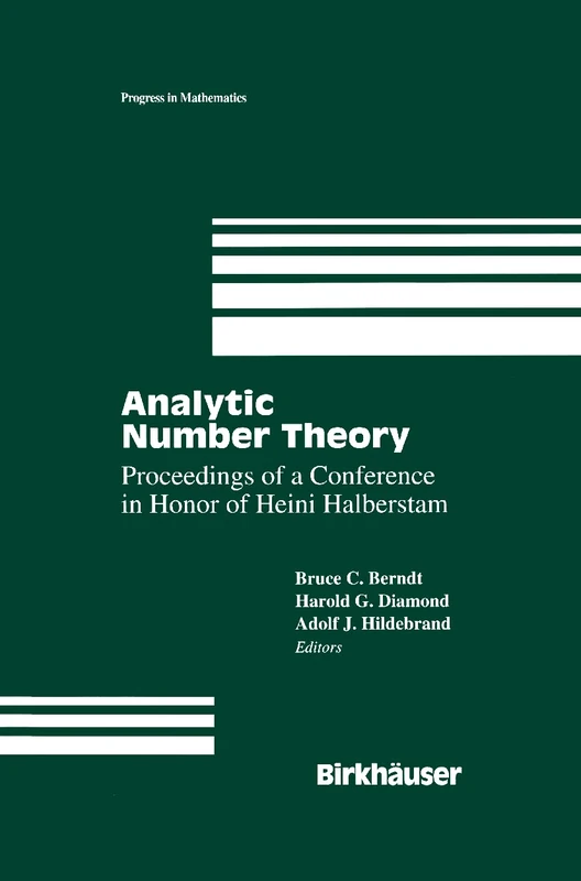 Analytic Number Theory:The Halberstam Festschrift 2: 139 (Progress in Mathematics, 139)