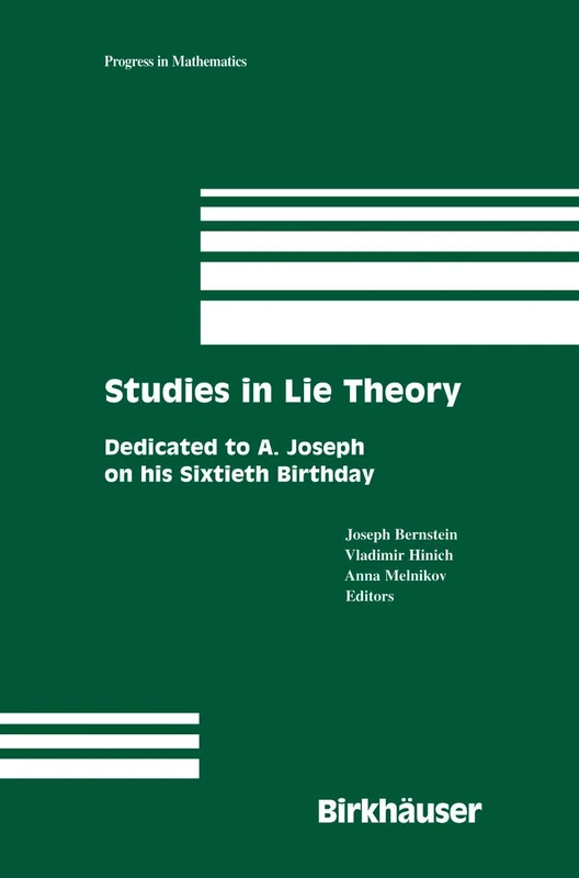 Birkhauser Studies in Lie Theory - Progress in Mathematics 243