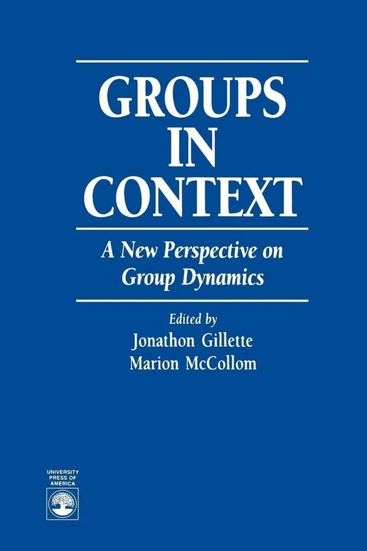 Groups in Context: A New Perspective on Group Dynamics: A New Perspective on Group Dynamics