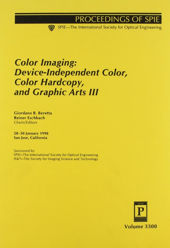 Color Imaging: Device-Independent Color, Color Hardcopy, and Graphic Arts III