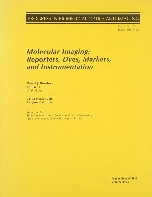 Molecular Imaging: 3924 (Progress in Biomedical Optics and Imaging,) (Progress in Biomedical Optics and Imaging, Vol. 1, No. 18) - Image 1