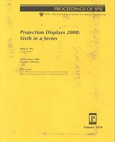Projection Displays 2000: 3954 (Spie Proceedings Series, Volume 3954) - Image 1