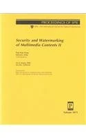Security and Watermaking of Multimedia Contents II: 3971 (Proceedings of Spie--the International Society for Optical Engineering, V. 3971.)