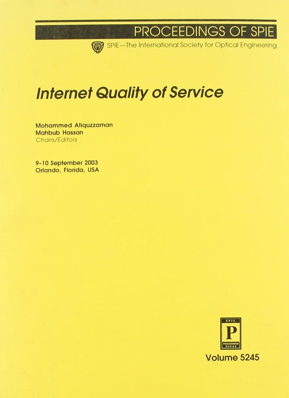 Internet Quality of Service (Proceedings of SPIE) - Image 1