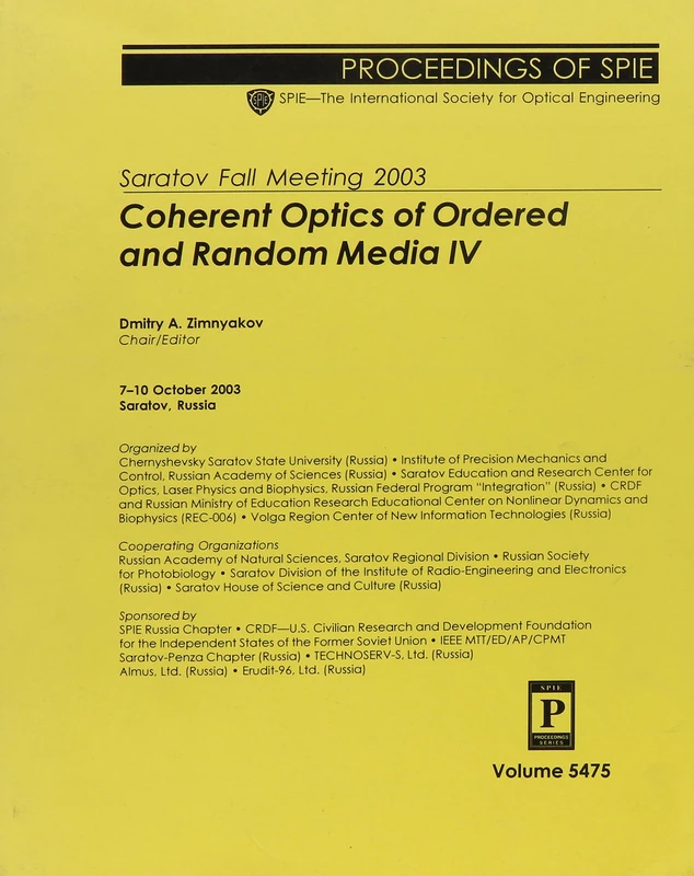 Saratov Fall Meeting