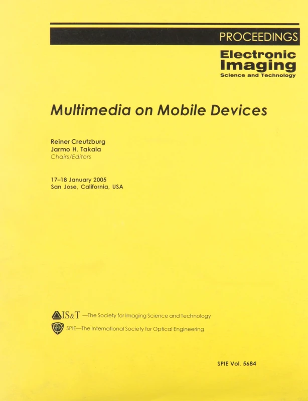 Multimedia on Mobile Devices: 5684 (Proceedings of SPIE) - Image 1