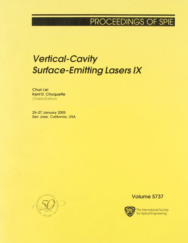 Vertical-cavity Surface-emitting Lasers IX: 9 (Proceedings of SPIE) - Image 1