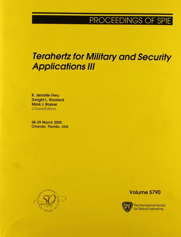 Terahertz for Military and Security Applications III (Proceedings of SPIE) - Image 1