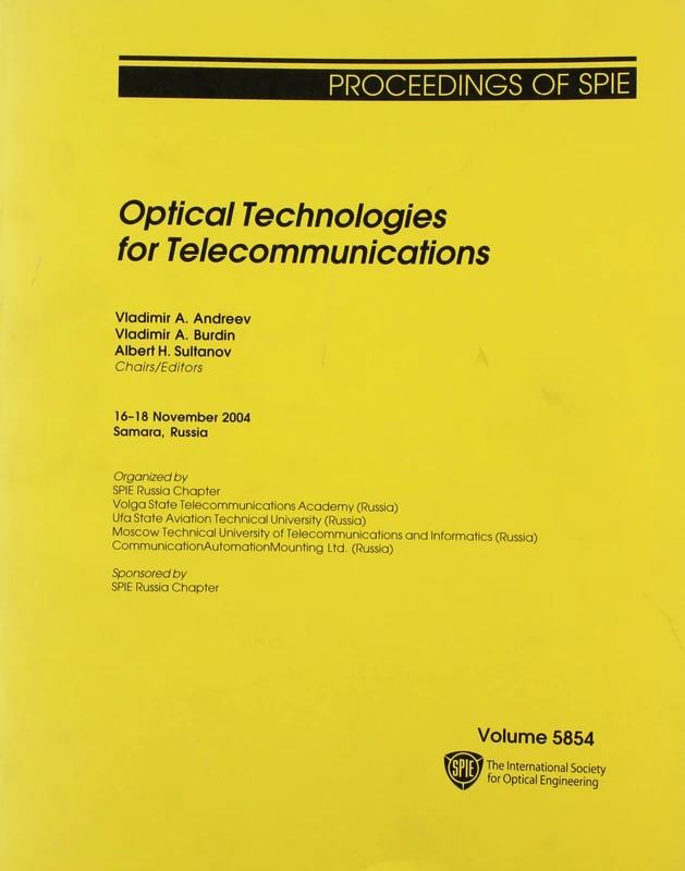 Optical Technologies for Telecommunications (Proceedings of SPIE) - Image 1