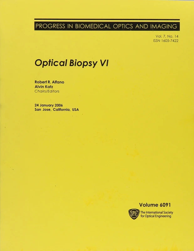 Optical Biopsy VI (Proceedings of SPIE)