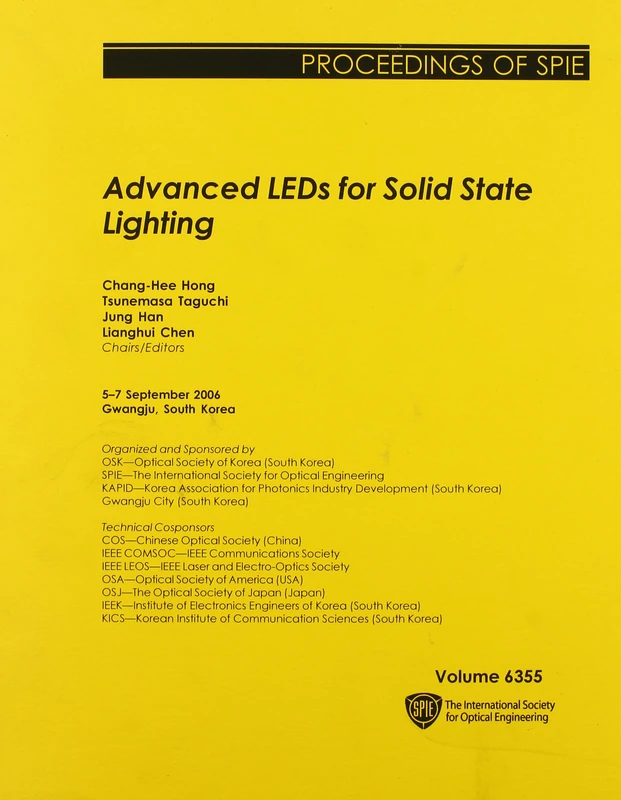 Advanced LEDs for Solid State Lighting (Proceedings of SPIE) - Image 1