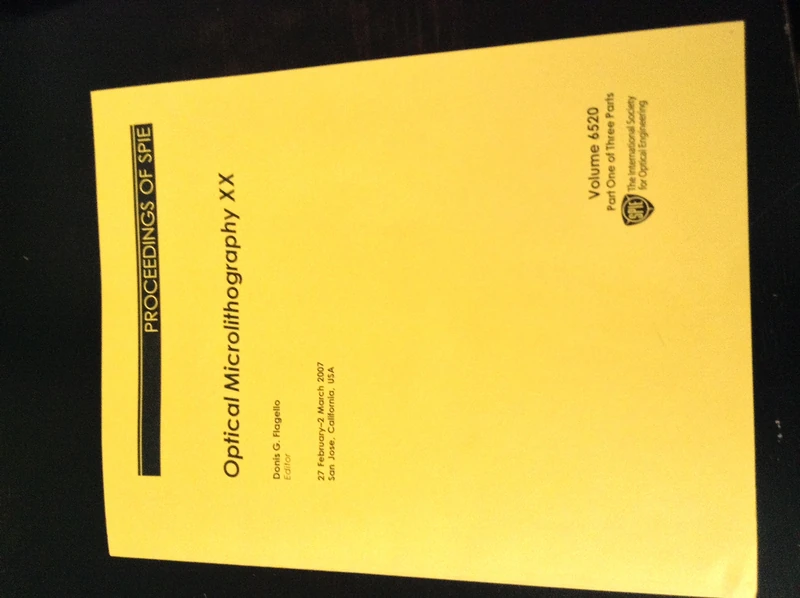 Optical Microlithography XX (Proceedings of SPIE)