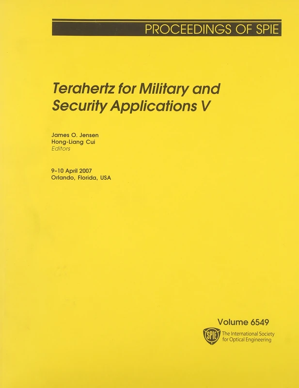 Terahertz for Military and Security Applications V (Proceedings of SPIE) - Image 1
