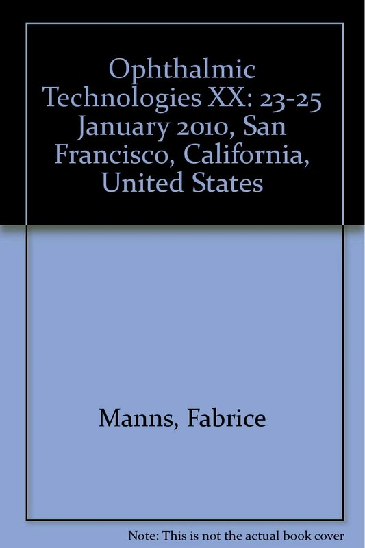 Ophthalmic Technologies XX