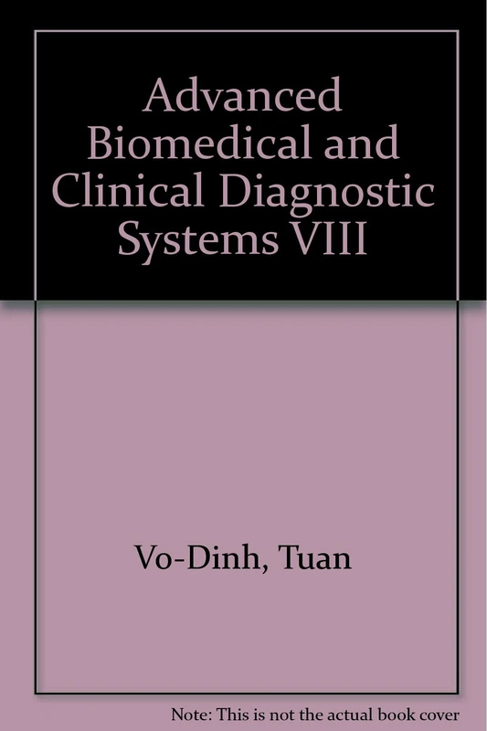 Advanced Biomedical and Clinical Diagnostic Systems VIII - Image 1