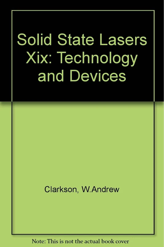 Solid State Lasers XIX: Technology and Devices