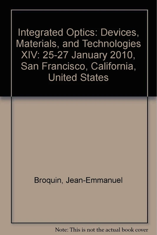 Integrated Optics: Devices, Materials, and Technologies XIV - Image 1