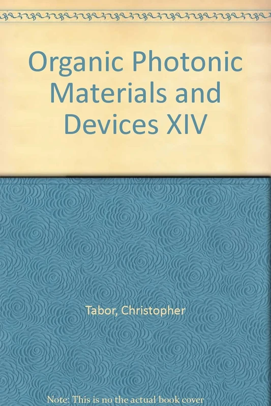 Organic Photonic Materials and Devices XIV