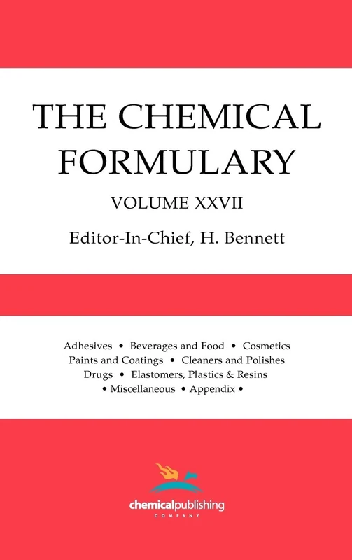 The Chemical Formulary, Volume 27 - Image 1