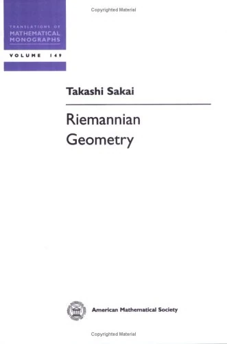 Riemannian Geometry (Translations of Mathematical Monographs)