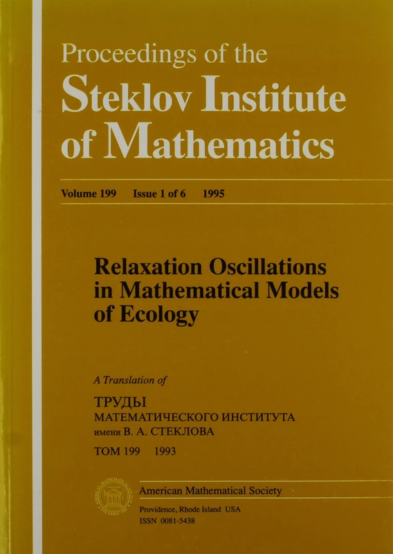 Relaxation Oscillations in Mathematical Models of Ecology - Image 1