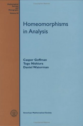 Homeomorphisms in Analysis (Mathematical Surveys and Monographs) - Image 1