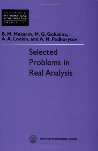 Selected Problems in Real Analysis (Translations of Mathematical Monographs)