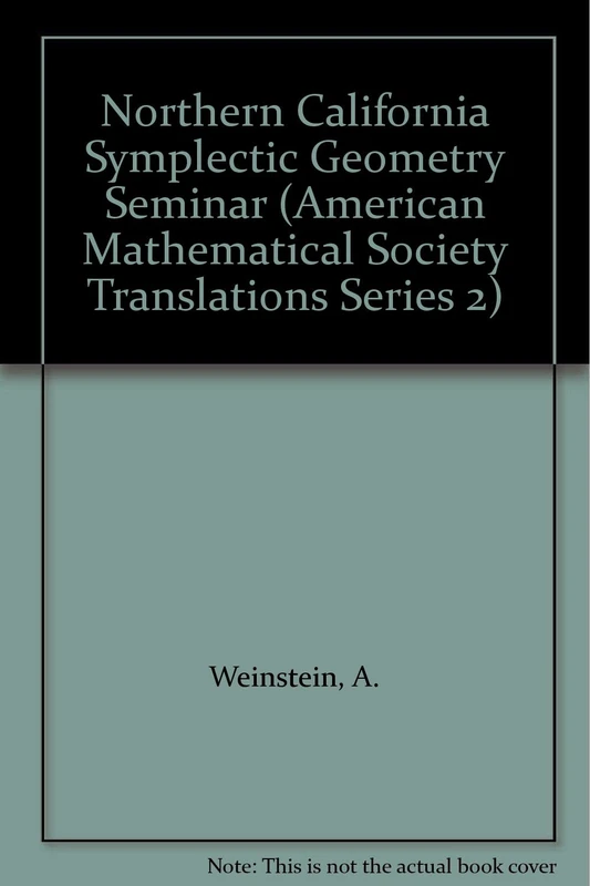 Northern California Symplectic Geometry Seminar (American Mathematical Society Translations)