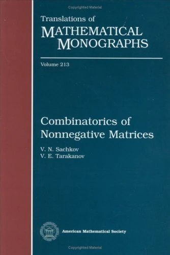 Combinatorics of Nonnegative Matrices (Translations of Mathematical Monographs)