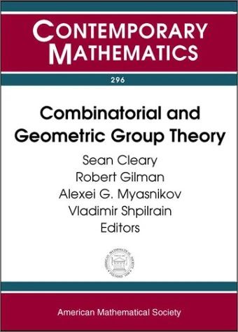 Combinatorial and Geometric Group Theory (Contemporary Mathematics): Ams Special Session, Combinatorial Group Theory, November 4-5, 2000, New York, ... Session, Computational Group Theory, April