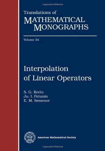 Interpolation of Linear Operators (Translations of Mathematical Monographs)