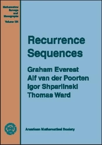 Recurrence Sequences (Mathematical Surveys & Monographs)
