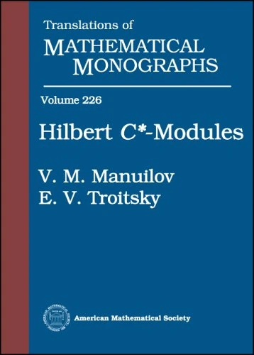 Hilbert $C*$-Modules (Translations of Mathematical Monographs)