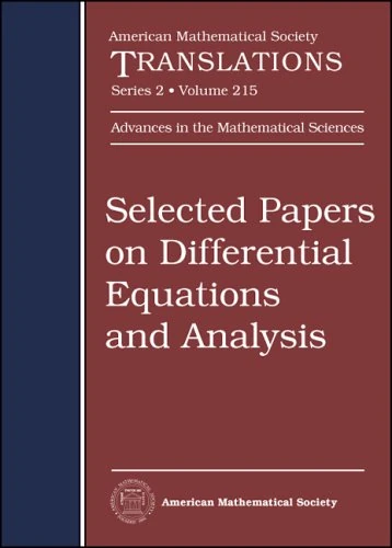 Selected Papers on Differential Equations and Analysis (American Mathematical Society Translations Series 2)