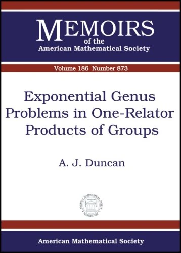Exponential Genus Problems in One-Relator Products of Groups (Memoirs of the American Mathematical Society)
