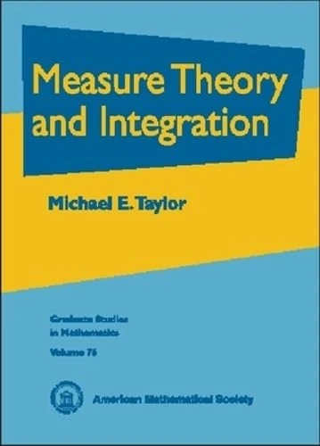 Measure Theory and Integration (Graduate Studies in Mathematics)