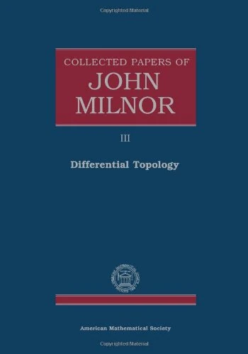 Collected Papers of John Milnor - Differential Topology (Collected Works)