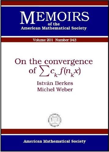 On the Convergence of Symbol C Kf(n Kx) (Memoirs of the American Mathematical Society)